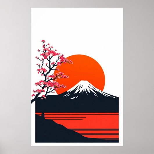 Poster Art minimaliste Japonais (Devant)