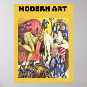 Poster Art moderne