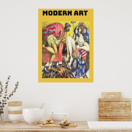 Poster Art moderne (Cuisine)