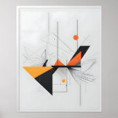 Poster Art moderne Abstrait (Devant)