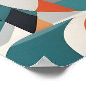 Poster Art moderne Abstrait (Coin)