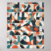 Poster Art moderne Abstrait (Devant)