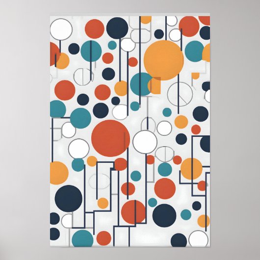 Poster Art moderne Abstrait (Devant)