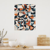 Poster Art moderne Abstrait (Cuisine)