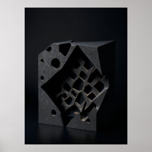 Poster art moderne abstrait (Devant)