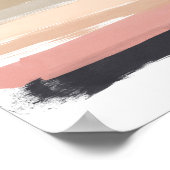 Poster Art moderne Abstrait (Coin)