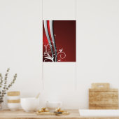 Poster Art moderne Abstrait (Cuisine)