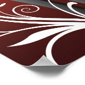 Poster Art moderne Abstrait (Coin)