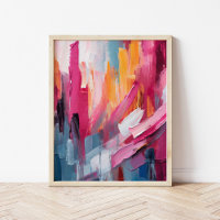 Art moderne Abstrait coloré