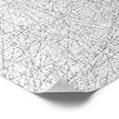 Poster Art moderne blanc (Coin)