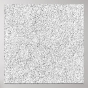 Poster Art moderne blanc