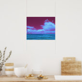 Poster Art moderne de la plage 5 (Cuisine)