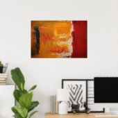 Poster Art moderne - Tableaux minimalistes d'art Abstrait (Bureau à domicile)