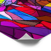 Poster Art mosaïque Jésus Christ (Coin)