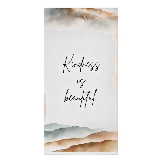 Poster Art motivationnel Boho (Devant)
