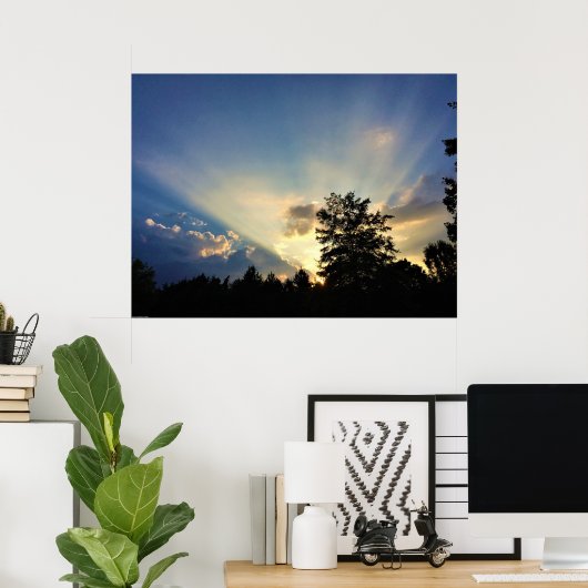 Poster Art mur (Bureau à domicile)