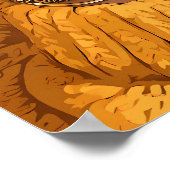 Poster Art mur chrétien | Écriture biblique (Coin)