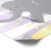 Poster Art mur éléphant (Coin)