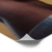 Poster Art Mur Tribal Guerrier Africain (Coin)