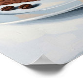 Poster Art murale du gâteau (Coin)