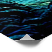 Poster Art mystique de l'arbre oculaire de la forêt (Coin)