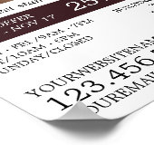 Poster Art Nail, Technicien Nail, Salon Nail Publicité (Coin)