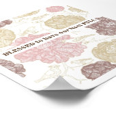 Poster Art Nid d'Oiseau Béni Décor (Coin)