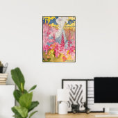 Poster Art Nouveau (Bureau à domicile)