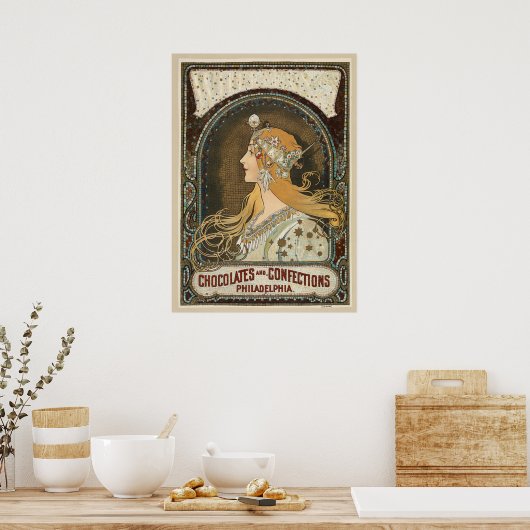 Poster Art Nouveau (Cuisine)