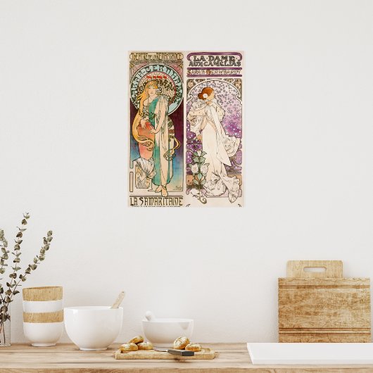 Poster Art Nouveau (Cuisine)