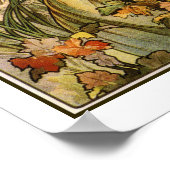 Poster Art Nouveau Alfons Mucha, cognac 10" x 18" (Coin)