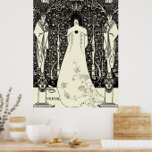 Poster Art Nouveau Aubrey Beardsley Venus (Cuisine)