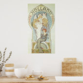 Poster Art nouveau classique Hollande (Cuisine)