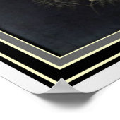 Poster Art Nouveau "Danse Temple de l'âme" 13 x 19 (Coin)