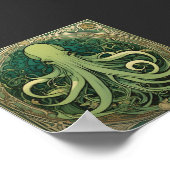 Poster Art nouveau de Cthulhu (Coin)