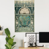 Poster Art nouveau Design par Émile Hutré c1896 (Bureau à domicile)