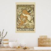 Poster Art nouveau 'Ermitage (Cuisine)