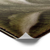 Poster Art nouveau jongendstil carreaux de fleurs finitio (Coin)