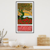 Poster Art Nouveau : La Libre Esthetique (Cuisine)