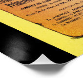 Poster Art nouveau librairie romantique gothique grasset (Coin)