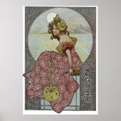 Poster Art Nouveau par Alphonse Mucha (Devant)