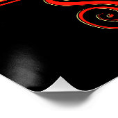 Poster Art nouveau Sangria (Coin)