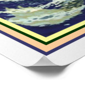 Poster Art Nouveau "Serpent de mer et fille" 16x20 (Coin)