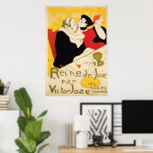 Poster Art Nouveau Toulouse-Lautrec (Bureau à domicile)