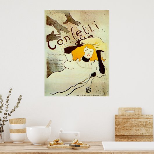 Poster Art Nouveau Toulouse-Lautrec (Cuisine)