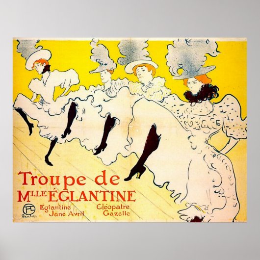 Poster Art Nouveau Toulouse-Lautrec (Devant)