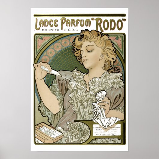 Poster Art Nouveau Victorien Alphonse Mucha (Devant)