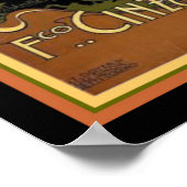 Poster Art Nouveau Vino-Vermouth 12 x 16 (Coin)