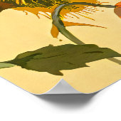 Poster Art Nouveau vintage 1896 Le Motif Peacock (Coin)