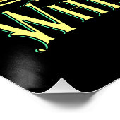 Poster Art Nouveau Whiskey Sour (Coin)